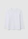 Children's pure cotton white regular fit shirt_0