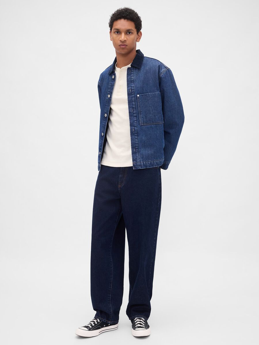 White Long Sleeve Cotton T-Shirt_2