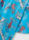 Poncho impermeabile blu da bambino con stampa Spider-Man_3