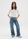 Girls' Jeans in Pure Cotton Denim Regular Fit_0
