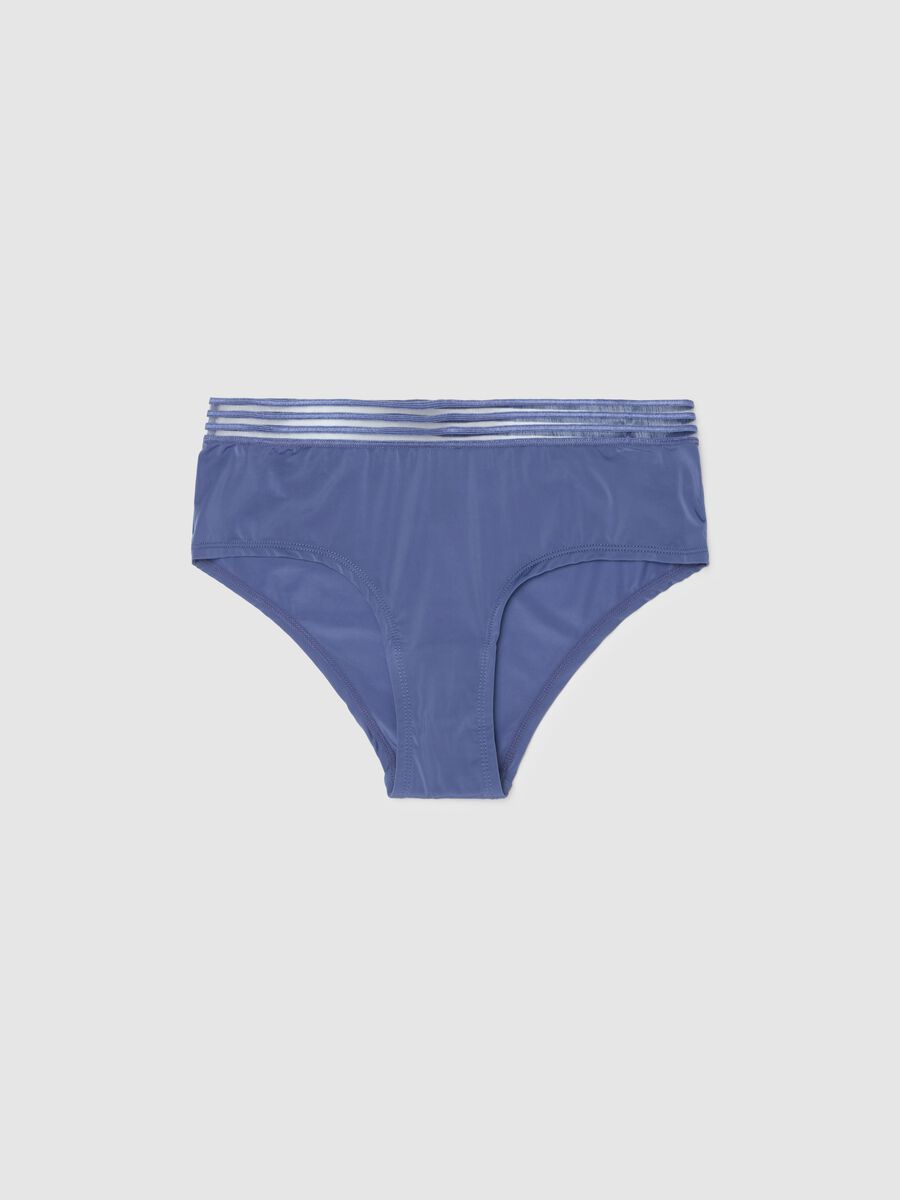 Culotte in microfibra con elastico rigato_4