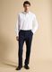 White pure cotton shirt with classic collar_1