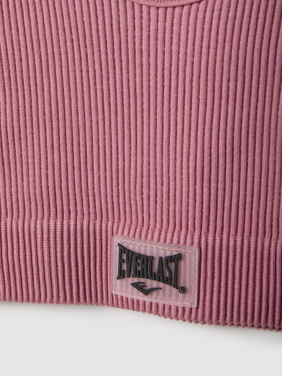 Pink Regular Fit Sports Tank Top_5