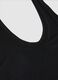 Canotta nera deep V regular fit_5