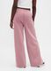 Women's Pink Trousers in Cotton and Polyester Blend_2