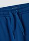 Blue organic cotton jogger trousers_3