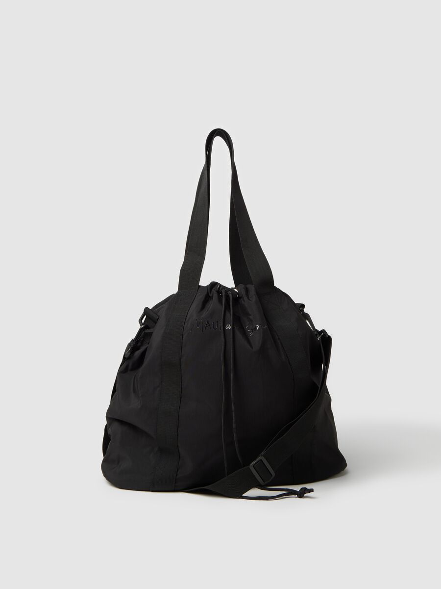 Maui Oversized Black Nylon Bag_0