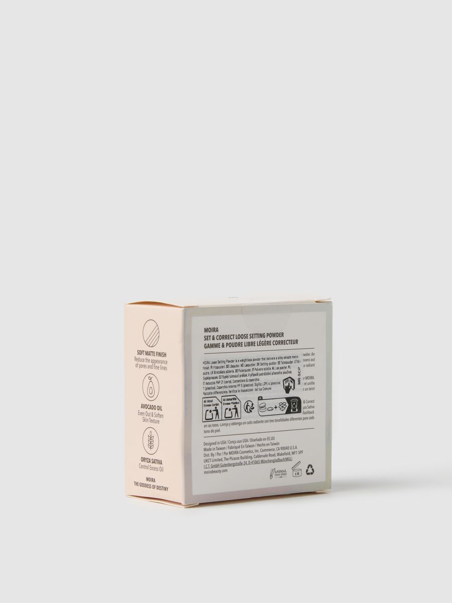 MOIRA SET & CORRECT LOOSE SETTING POWDER 002 TRANSLUCENT - Korean makeup_1