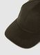 Green wool-blend hat_1