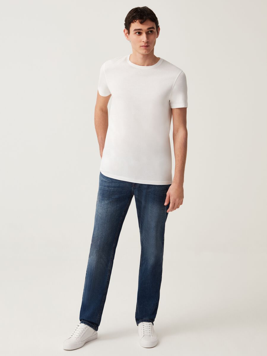 Comfort-fit stretch jeans_0
