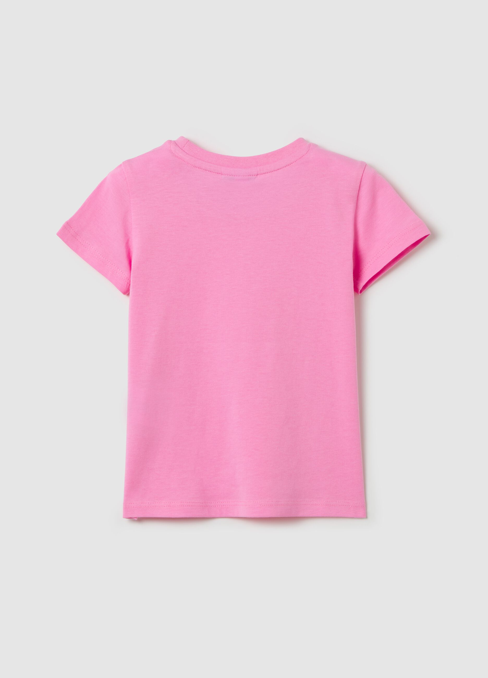 Cotton T-shirt with fruit print