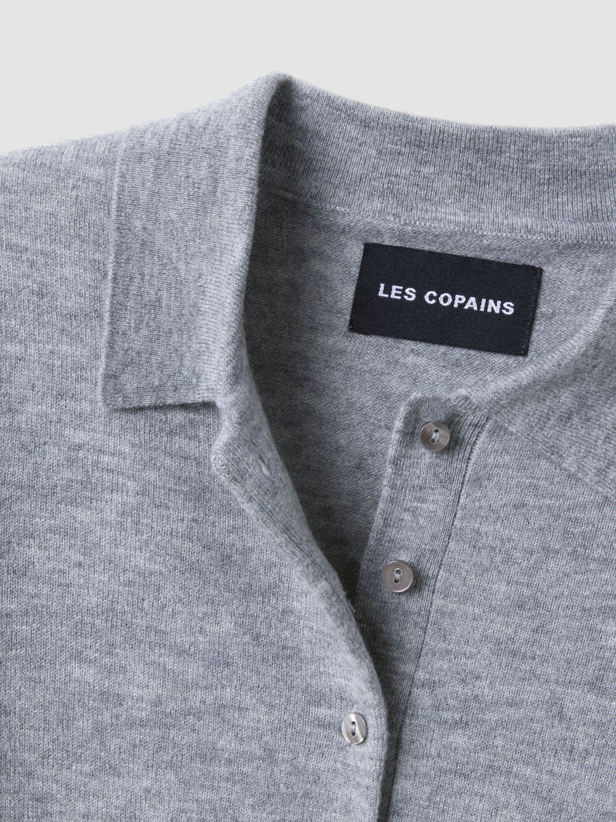 Grey pure wool crew-neck jumper_5
