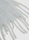 Sciarpa grigia con frange_2