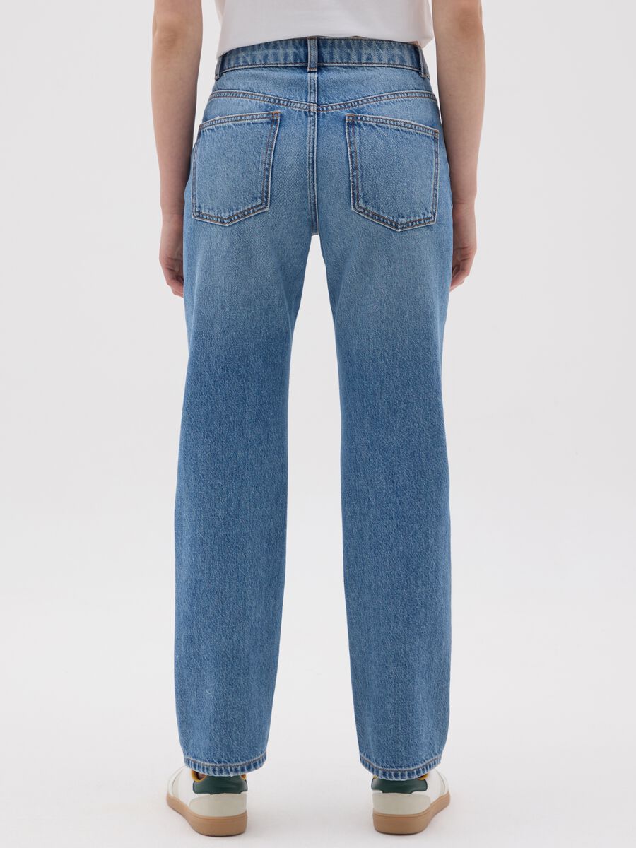 Jeans da donna in puro cotone denim regular fit_2