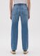 Women's regular fit pure cotton denim jeans_2