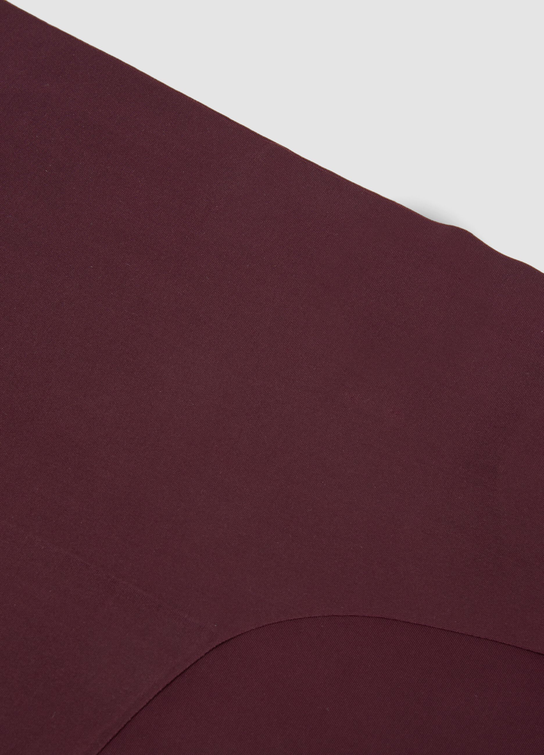 Slip hipster viola in microfibra elasticizzata con vita regular