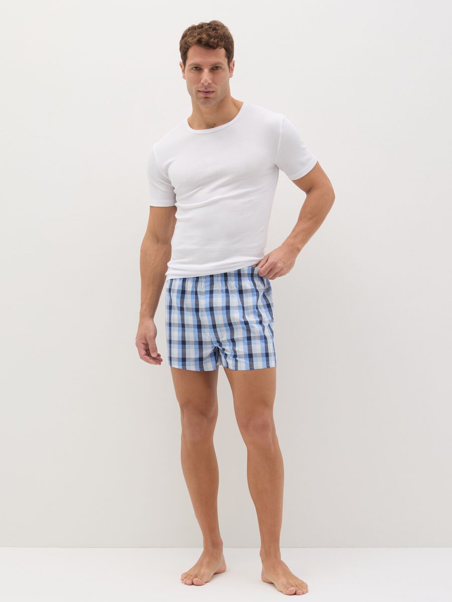 Two-pack woven boxer shorts with pattern_0