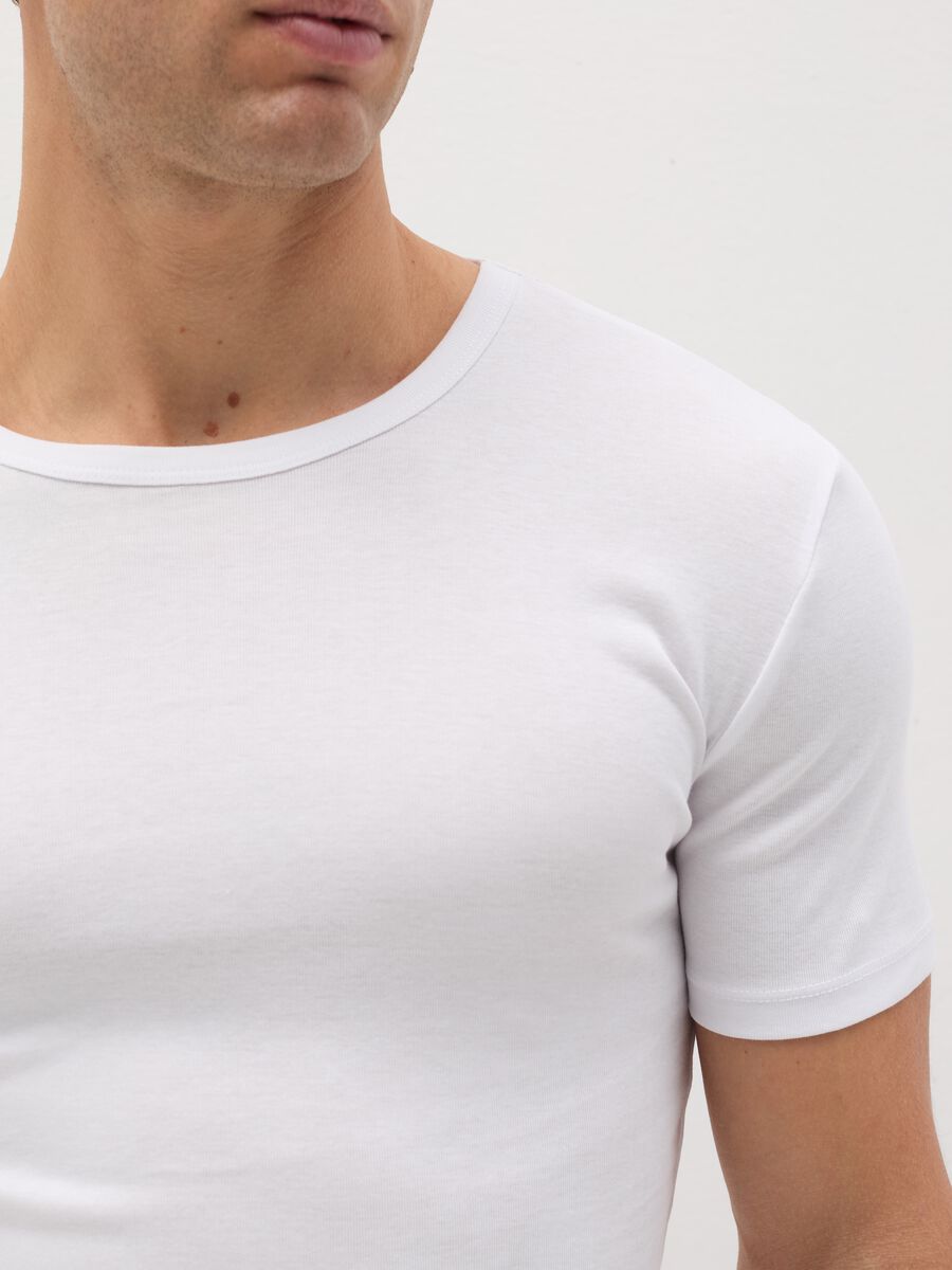 Two-pack undershirts with round neck_2
