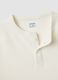 White regular-fit honeycomb viscose-blend T-shirt_5