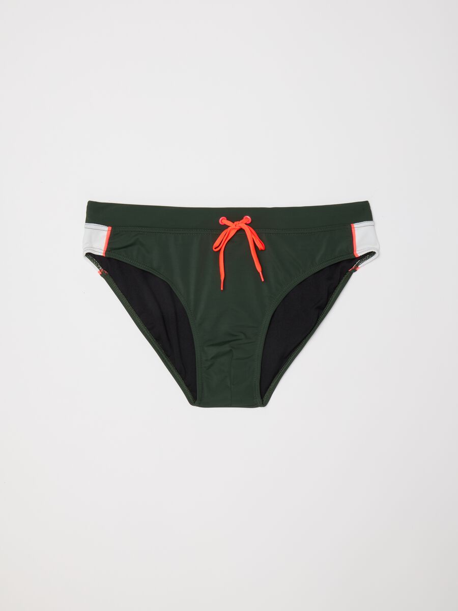 Men's Multicolour Stretch Fabric Briefs_0