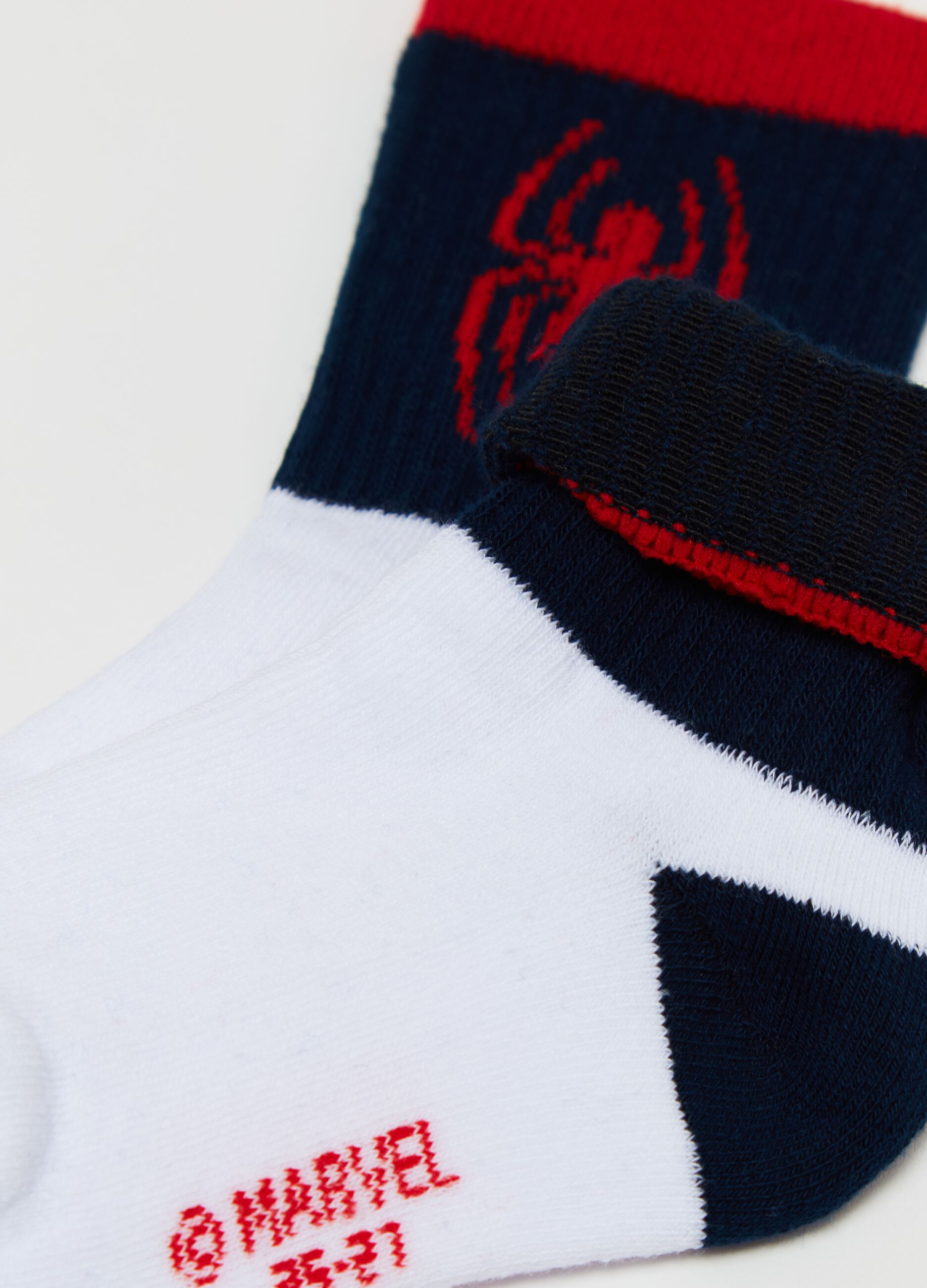Bipack calze corte da tennis Spider-Man