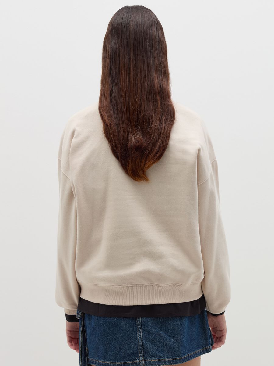 Oversized sweatshirt with lettering_3