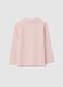 Girls' Pink Cotton Regular Fit Top_1