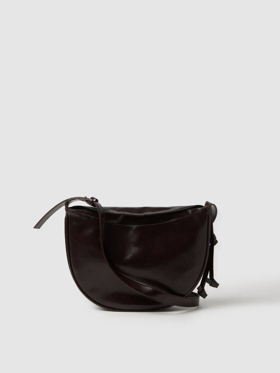 Elegant Brown Shoulder Bag_0