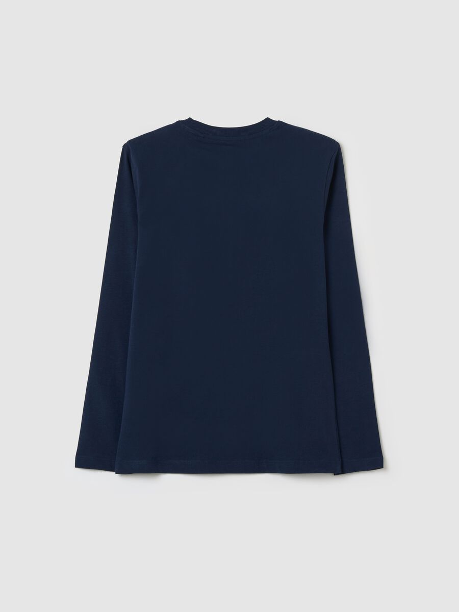 Long-sleeved T-shirt in cotton with print_4