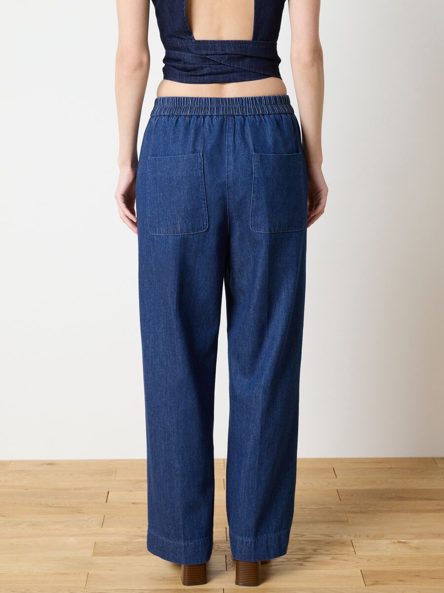 Blue relaxed-fit jeans_3