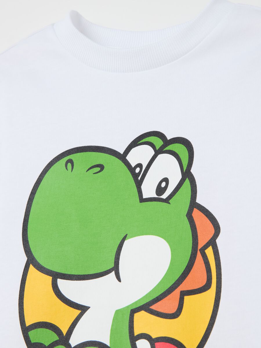 T-shirt in cotton with Super Mario™ Yoshi print_3