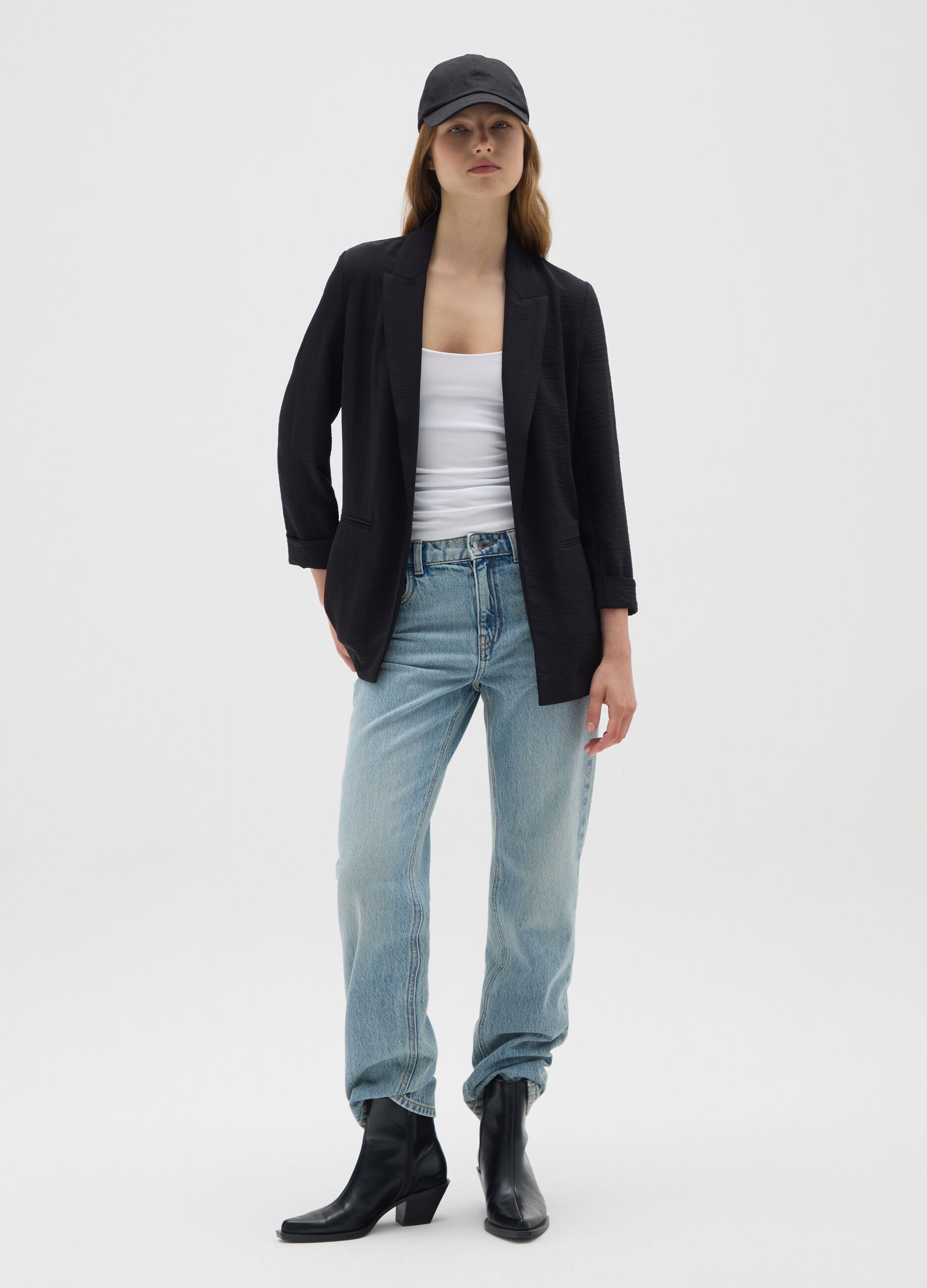 Women's black blazer