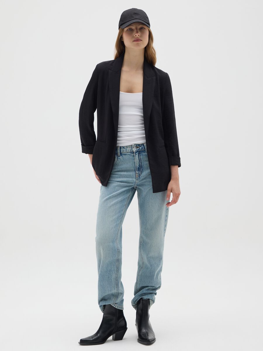 Women's black blazer_1