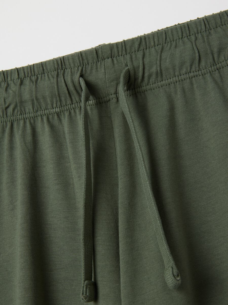 Children's multicolour pure cotton shorts set regular fit_3