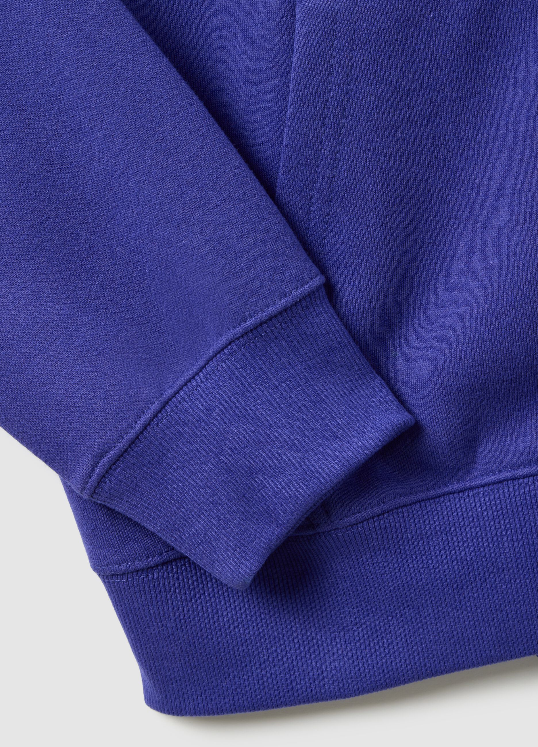 Felpa in misto cotone viola Everlast