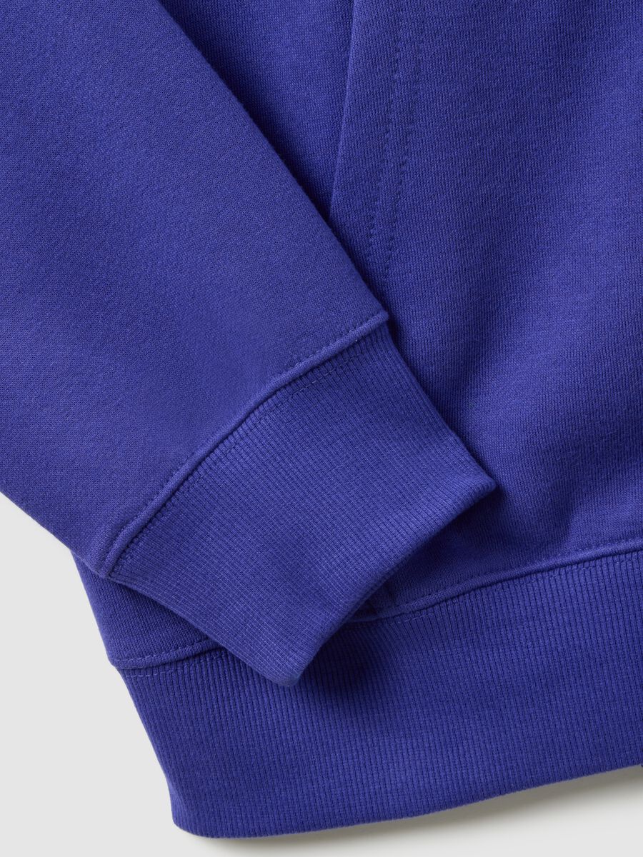 Felpa in misto cotone viola Everlast_5