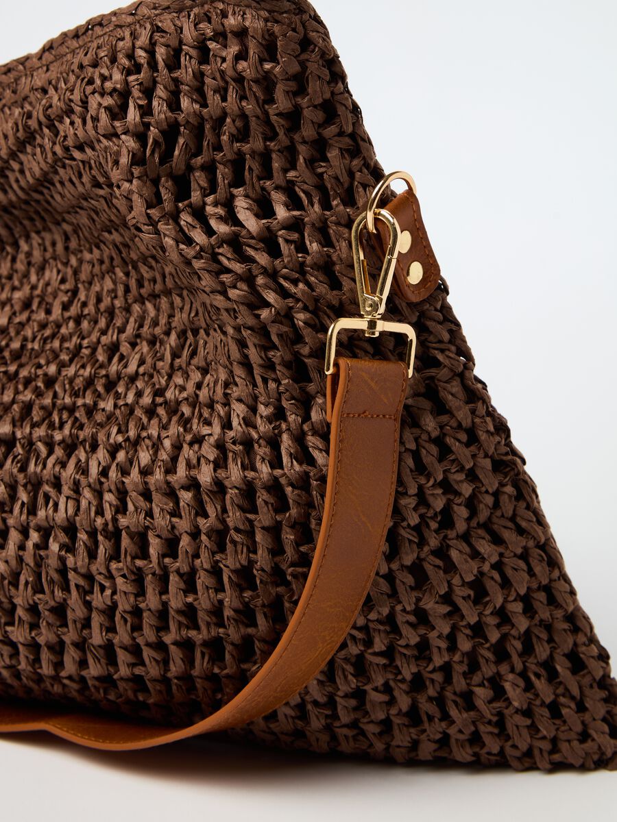 Raffia bag with shoulder strap_2