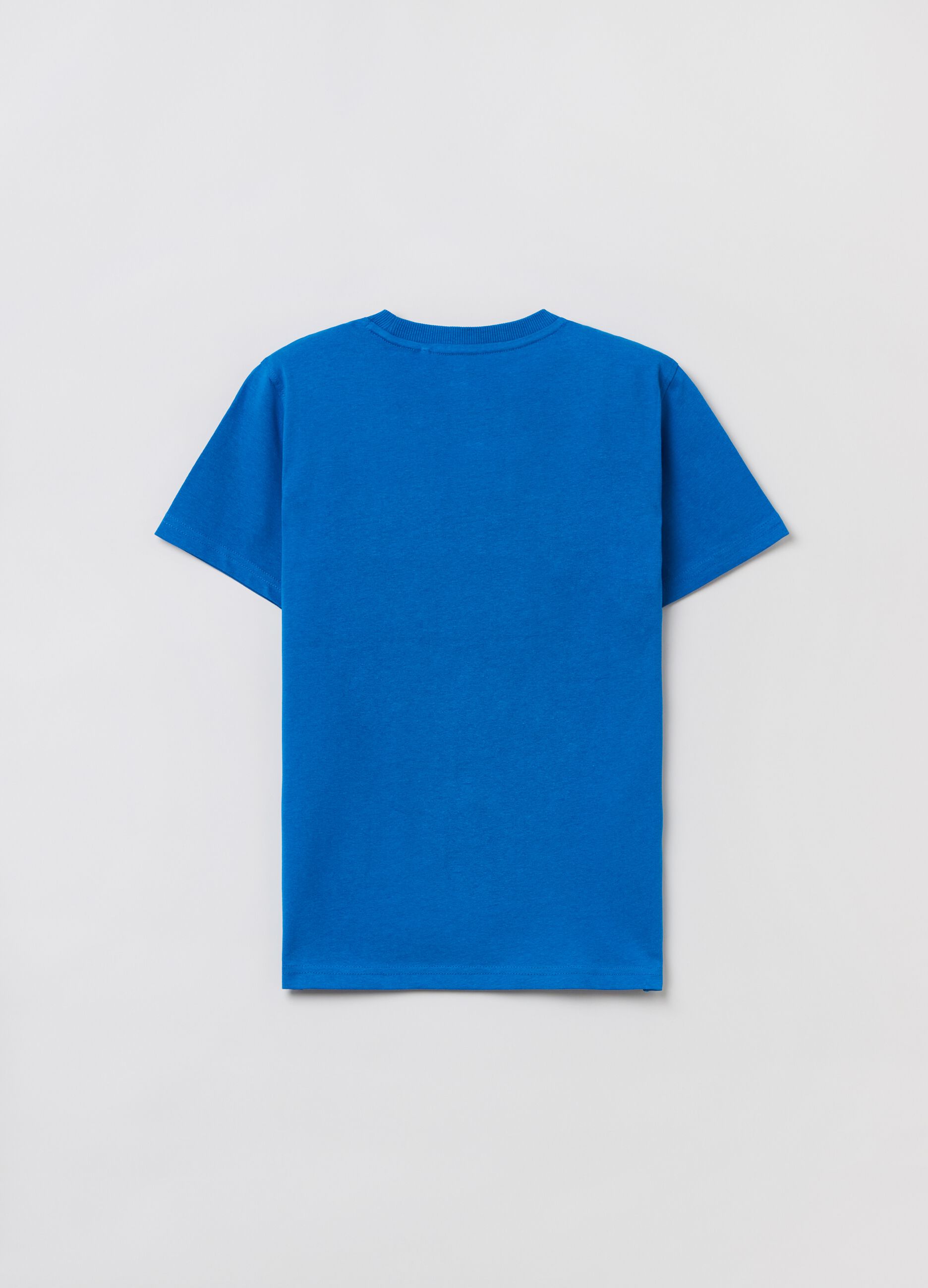 Cotton T-shirt with application
