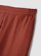 Red wide leg linen-viscose blend trousers_5