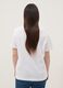 White pure cotton T-shirt with printed design, regular fit_3