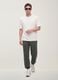 Green relaxed-fit stretch joggers_0