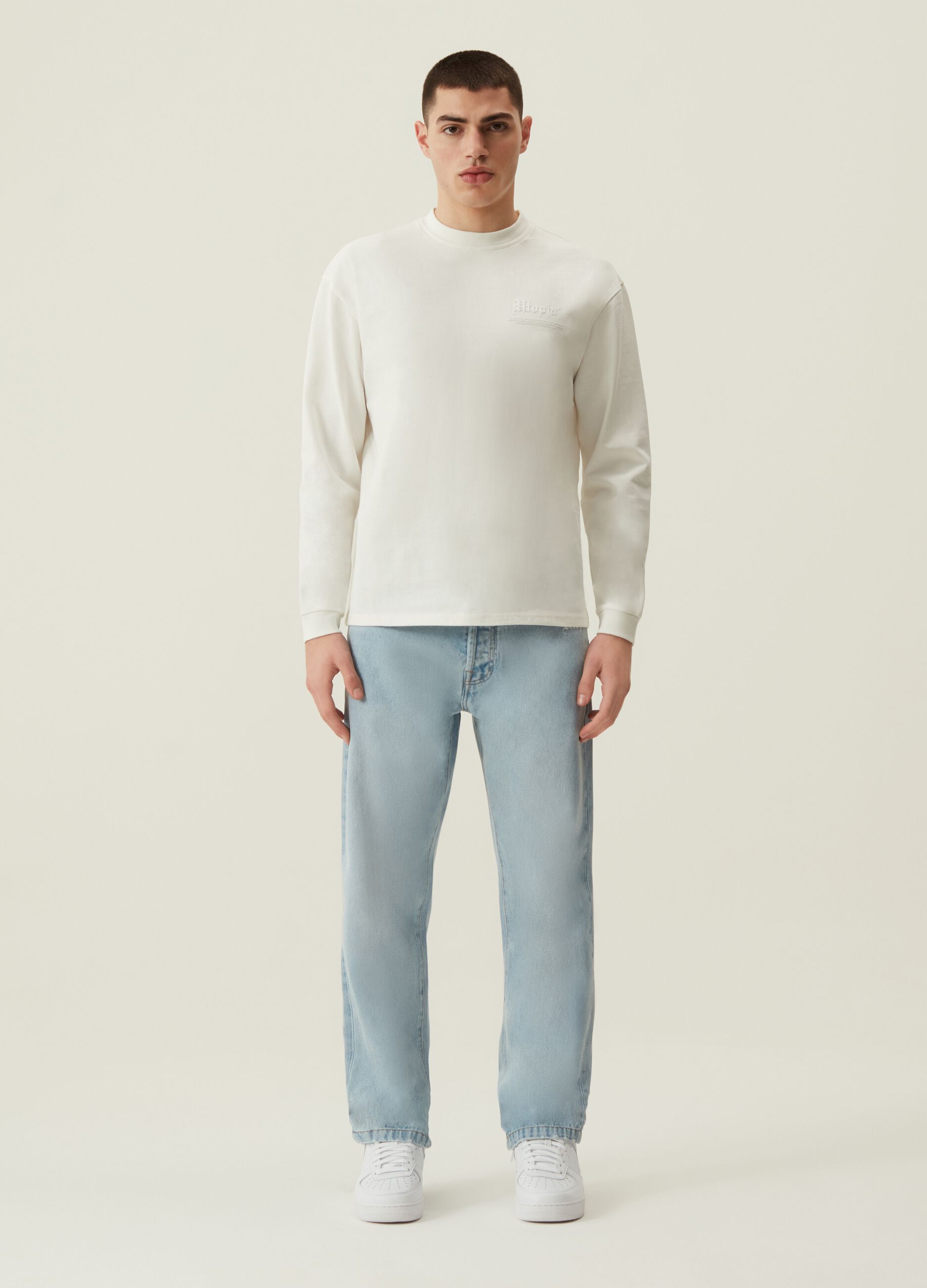 Long Sleeve t-shirt White_1