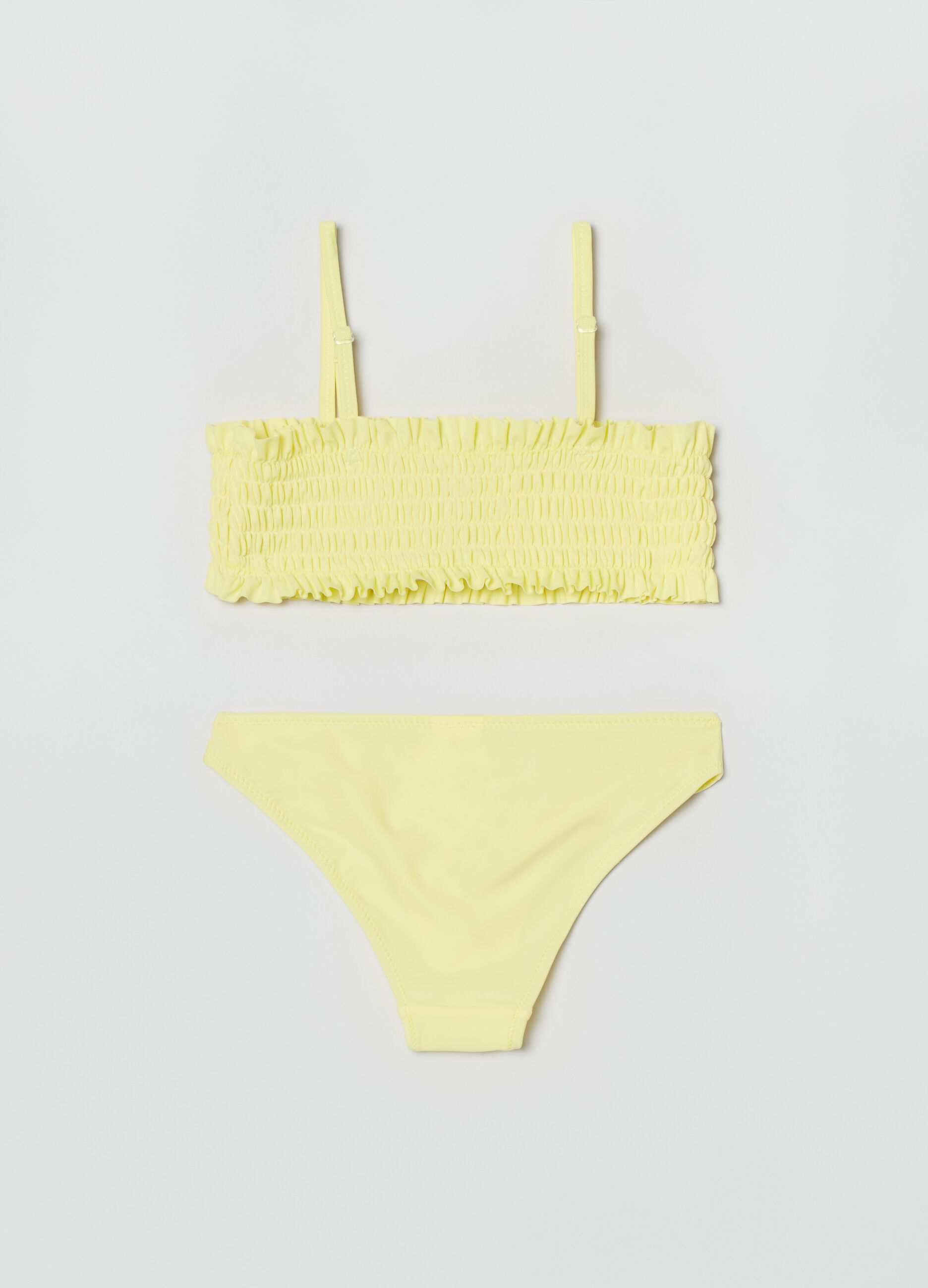 Bikini con punto smock_1