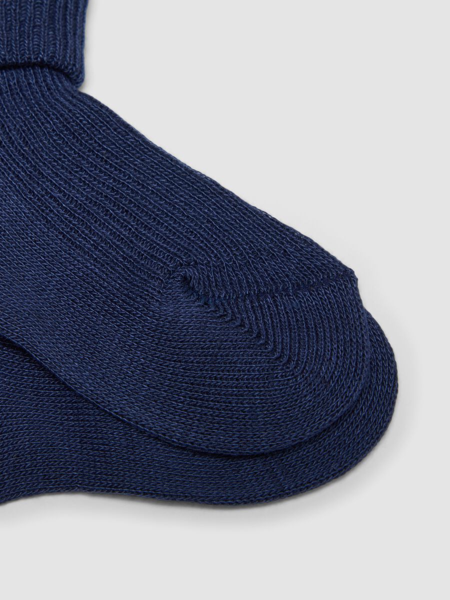 Bipack calzini in misto bamboo multicolor da neonato regular fit_1