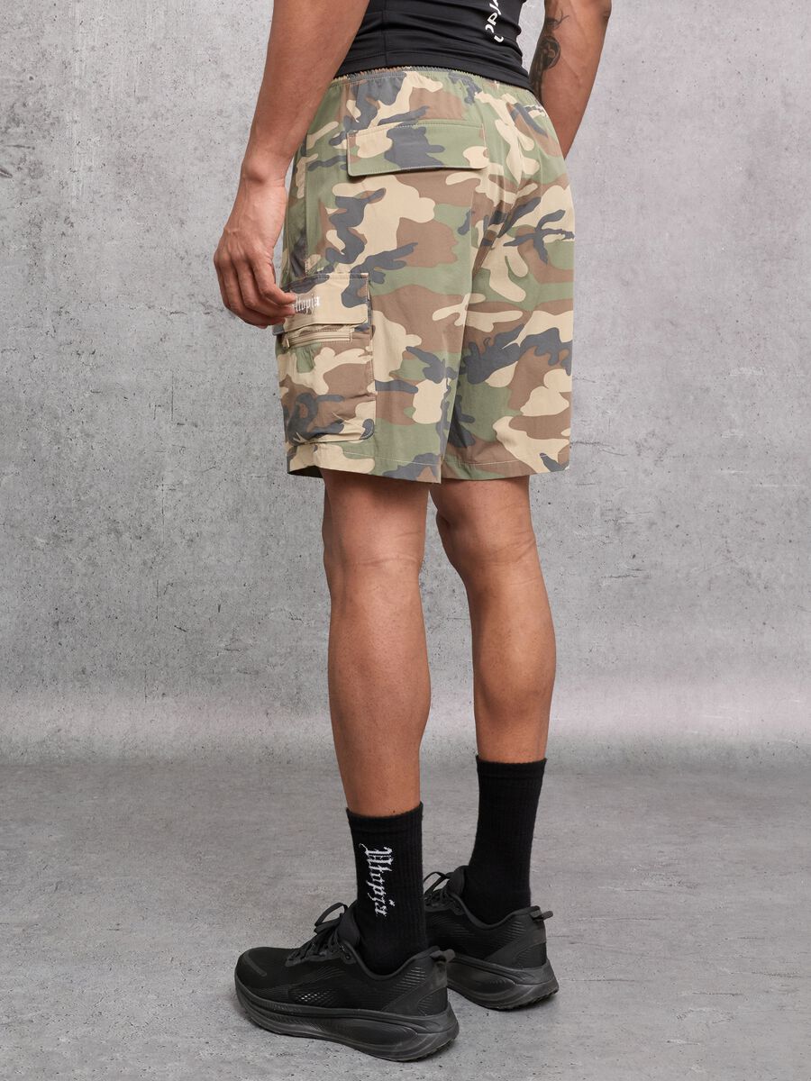 Technical Cargo Shorts Camo_2