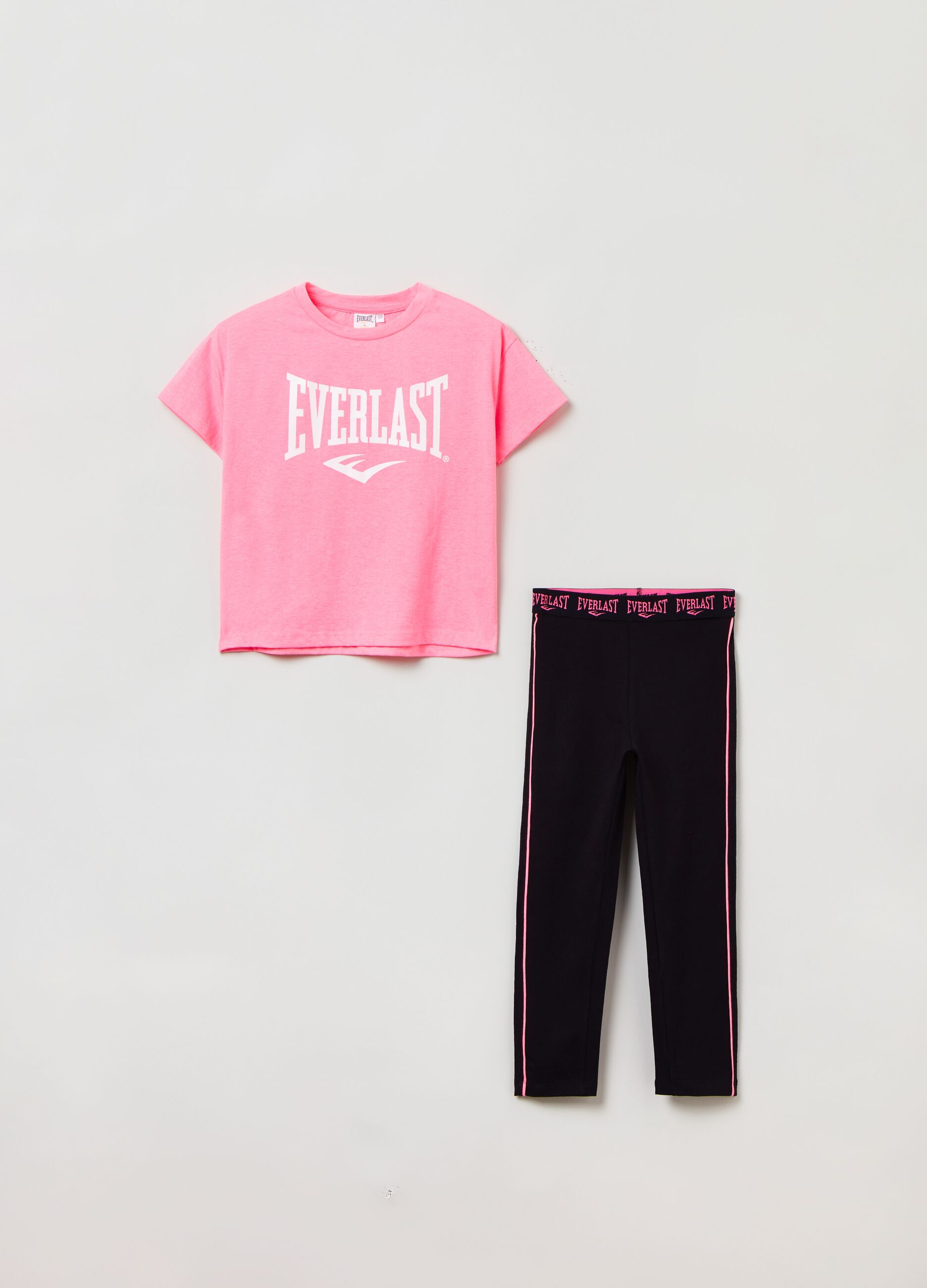 Jogging set con stampa Everlast_0