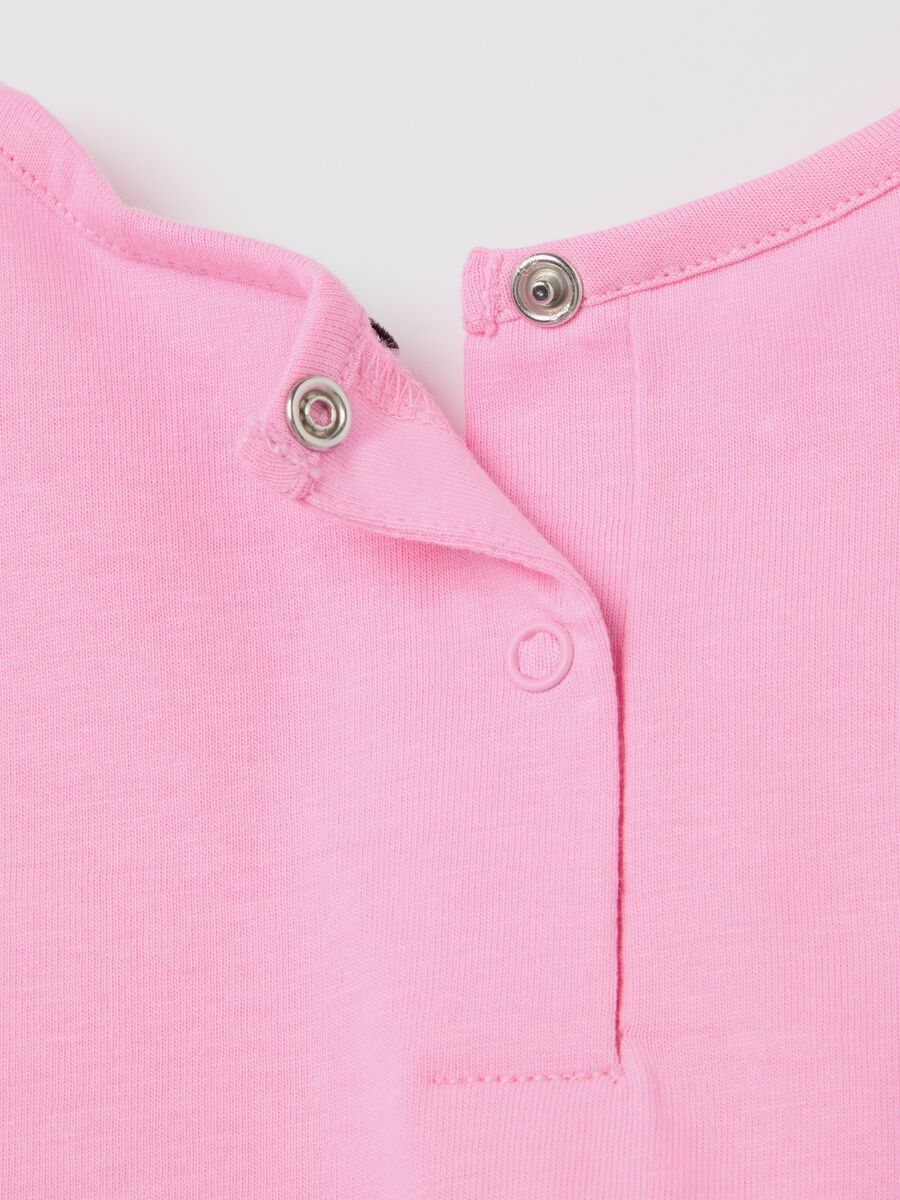 Pink Short Pyjamas with Tweety Print in Cotton_3
