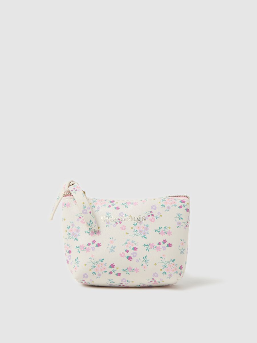 Coin purse with small flowers print_0