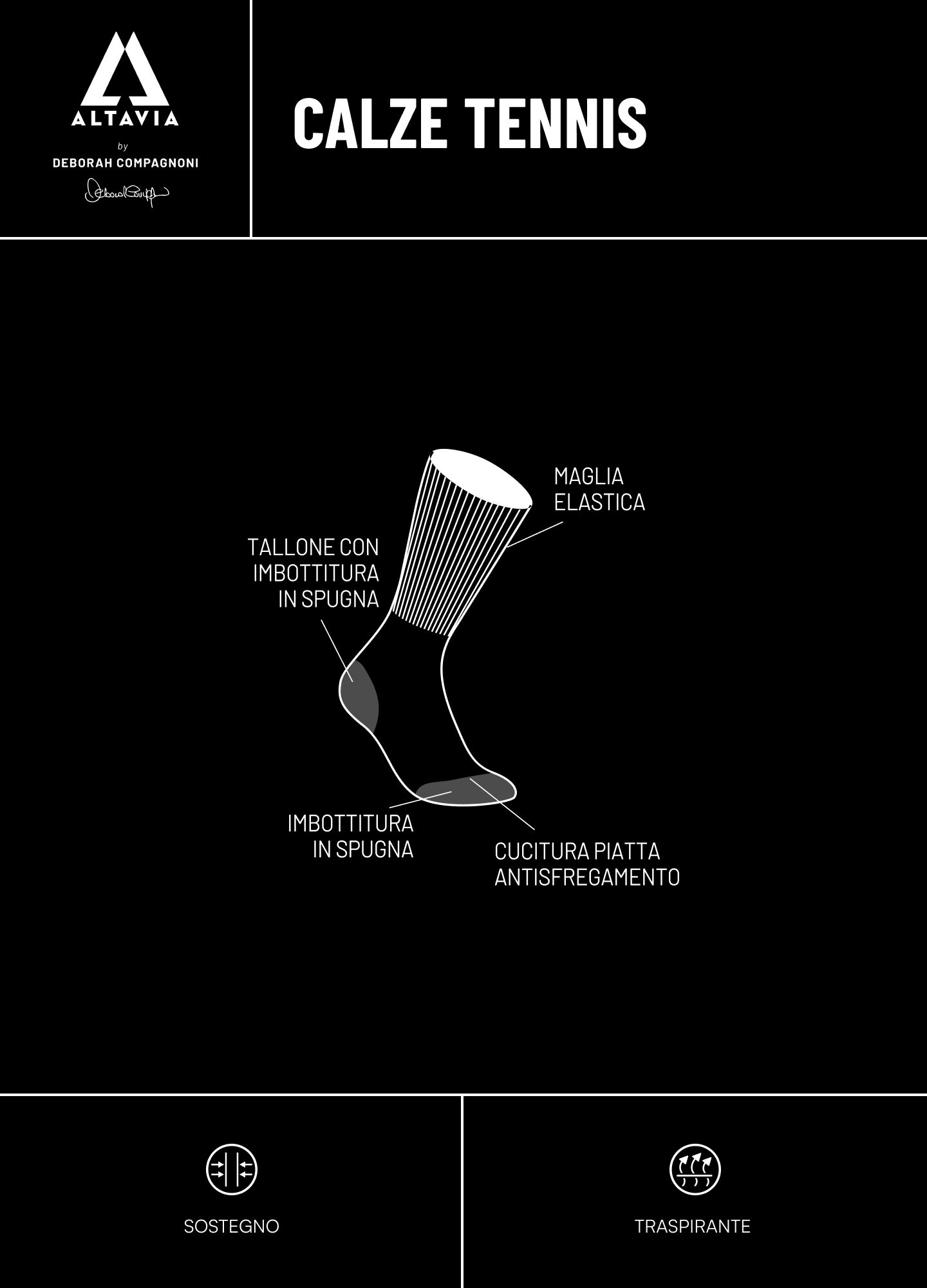 Tie Dye Effect Tennis Socks ALTAVIA WITH DEBORAH COMPAGNONI