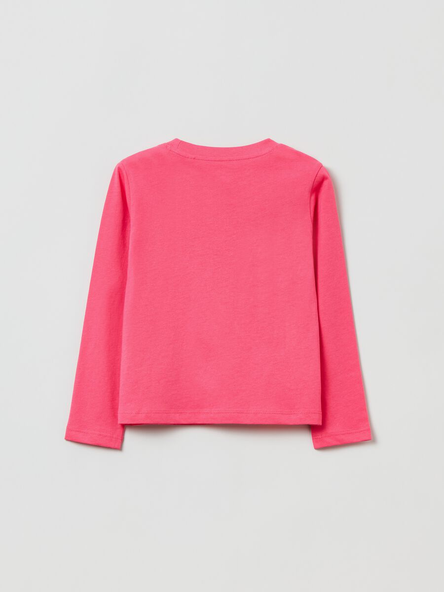 T-shirt in cotone a maniche lunghe_1